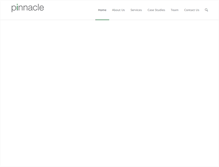 Tablet Screenshot of pinnaclepr.net